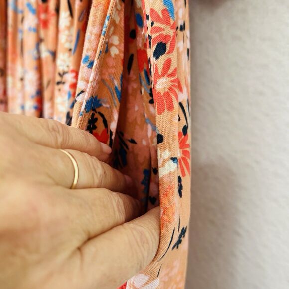 Jessica Simpson Dress Women 2X Canyon Sunset Blooming Pastures Midi Prairie NWT - Picture 6 of 11